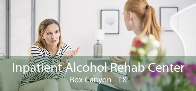 Inpatient Alcohol Rehab Center Box Canyon - TX