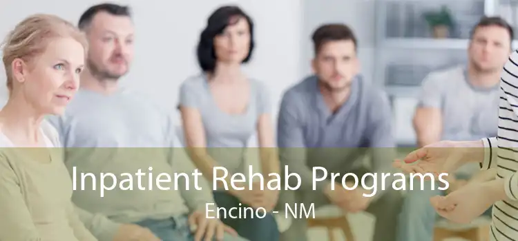 Inpatient Rehab Programs Encino - NM